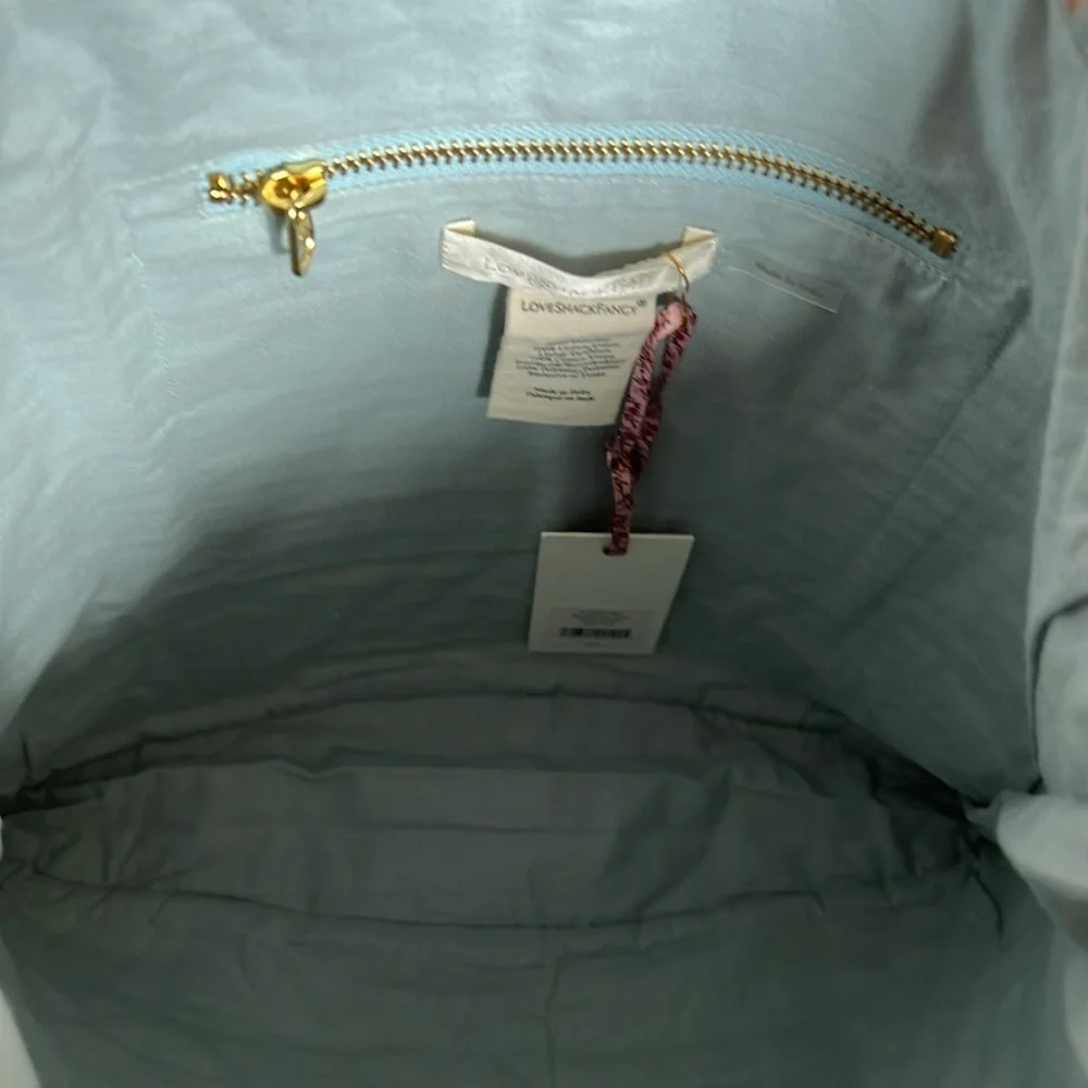 LoveShackFancy Quilted Cotton Henderson Tote
